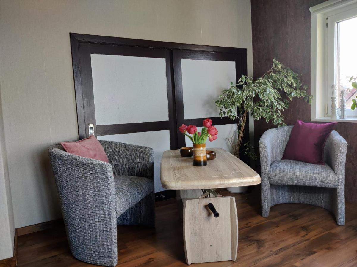 Ferienwohnung Malu Sol Im Harz - Stilvoll, Gemuetlich, Tierfreundlich - Mit Garten Allrode Extérieur photo